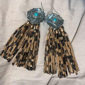 Western earrings